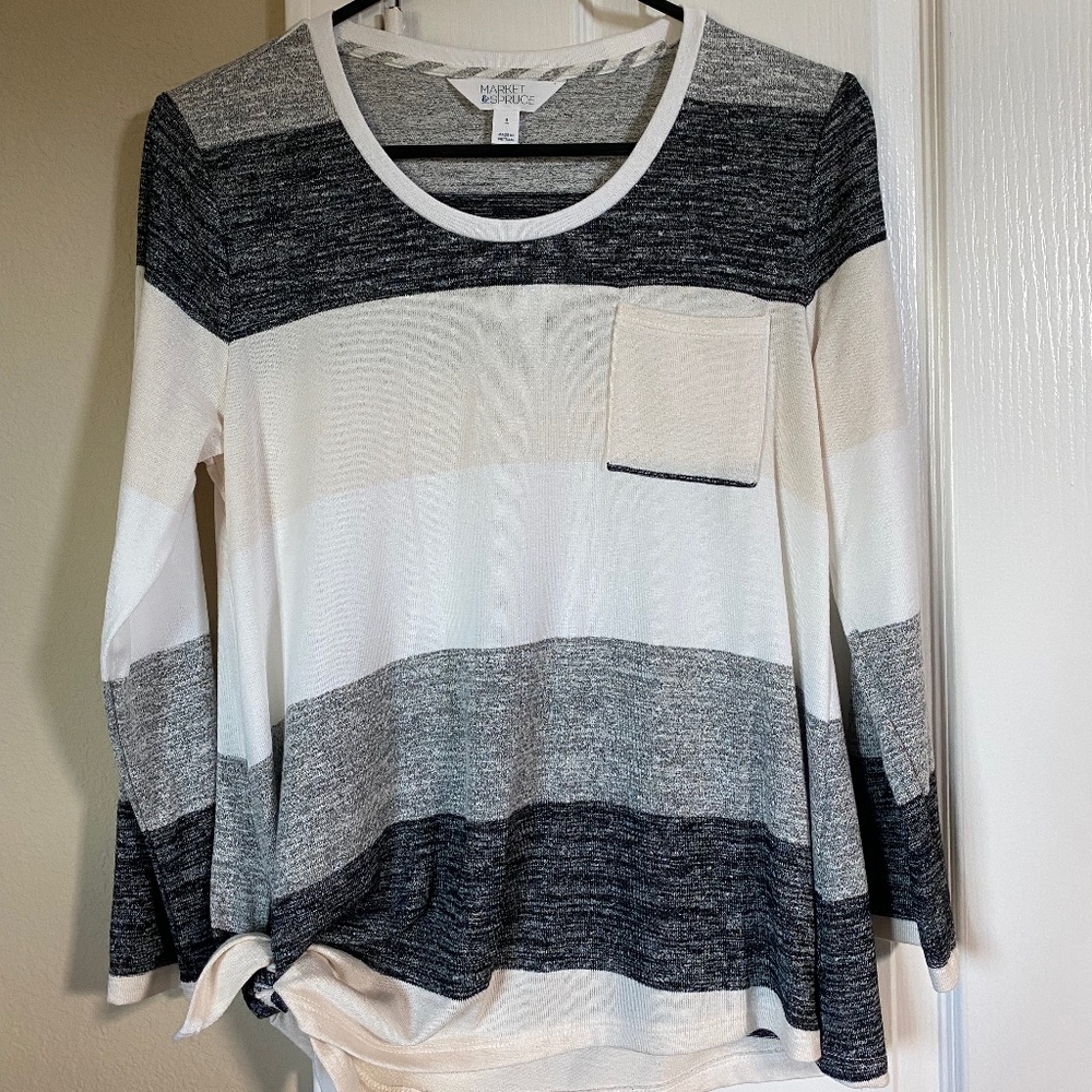 Market & Spruce Side Tie Knot Sweater